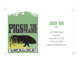 Pigs on the Prairie entry by Mark Brent Atkinson