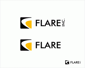 Flare Inc - The "inc" could be dropped from the logo design if needed. entry by artrage