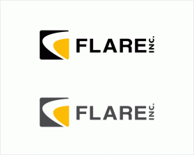 Flare Inc - The "inc" could be dropped from the logo design if needed. entry by artrage
