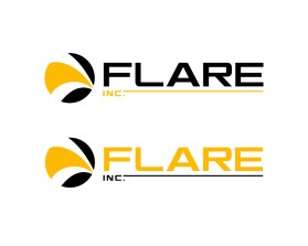 Flare Inc - The "inc" could be dropped from the logo design if needed. entry by bornquiest