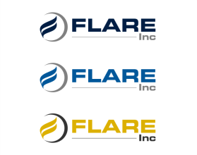 Flare Inc - The "inc" could be dropped from the logo design if needed. entry by acha