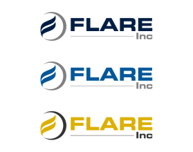 Flare Inc - The "inc" could be dropped from the logo design if needed. entry by acha