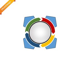 Create a Simple Icon that Captures Four Graphics entry by Ethan