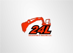 Winning entry: 24L Excavating &amp; Hauling LLC. entry by widayokoagung