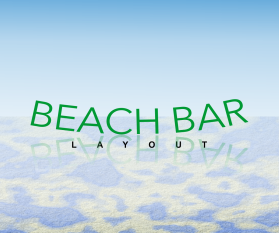 BEACH BAR LAY OUT entry by samsul