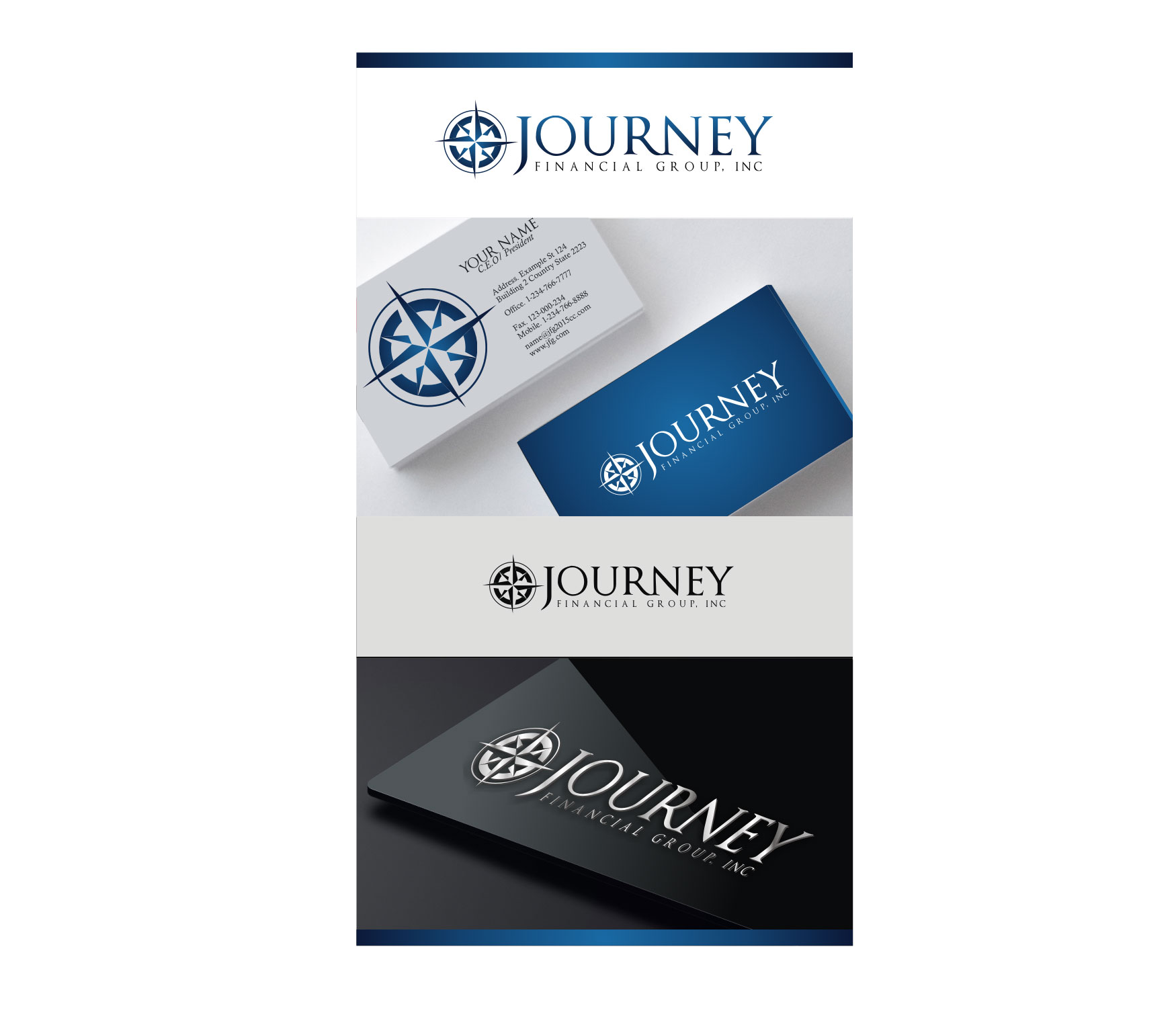 Logo Design for Journey Financial Group, Inc.