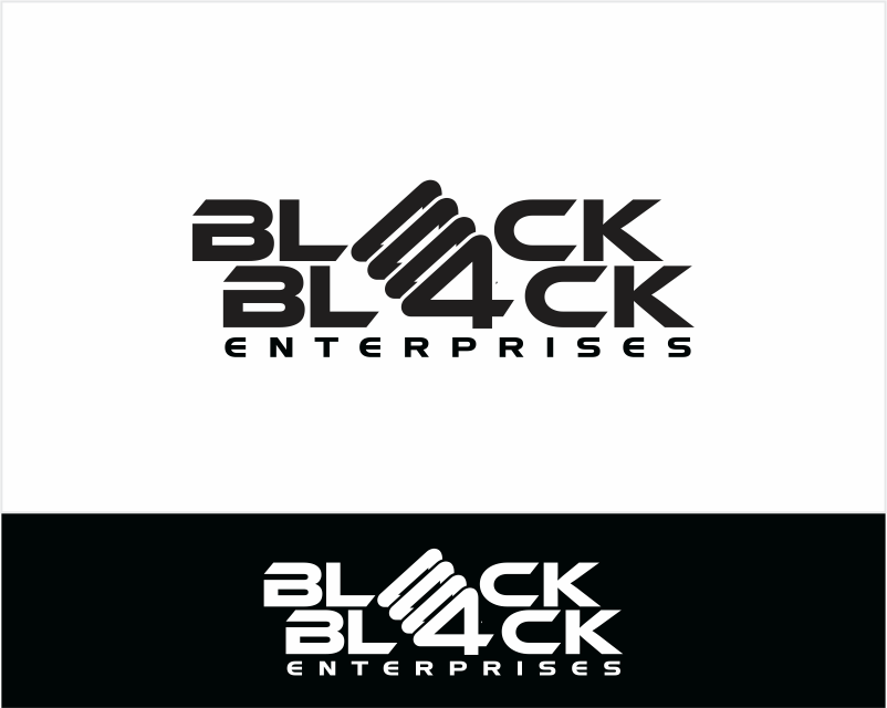 Logo Design for Black Black Enterprises