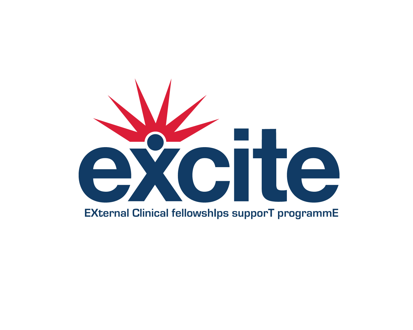 Logo Design for EXCITE: EXternal Clinical fellowshIps supporT programmE