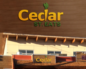 Cedar St. Eats  entry by alex.projector