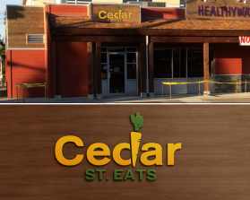 Cedar St. Eats  entry by alex.projector