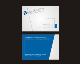 A+ EXTERIORS entry by ronnysland