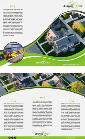 Legacy Roof Systems - Trifold Sales Brochure entry by jonny2quest