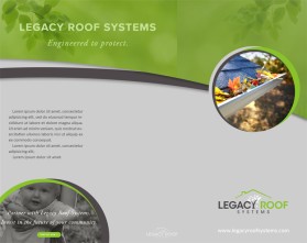 Legacy Roof Systems - Trifold Sales Brochure entry by 25