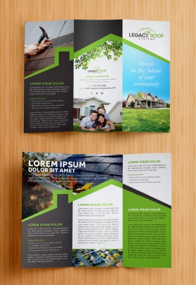 Legacy Roof Systems - Trifold Sales Brochure entry by pink