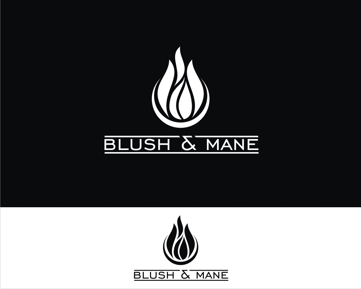 Logo Design for Blush and mane
