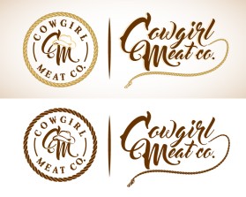 Winning entry: Cowgirl Meat Co entry by Julieto P. Verallo Jr.