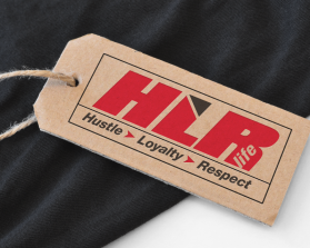 www.hlrlife.com logo should only include HLR do not want HLRlife.com together  entry by designhatch