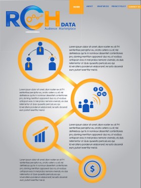 Web Design entry 1167521 submitted by Serpentes to the Web Design for www.rchdata.com run by einarka