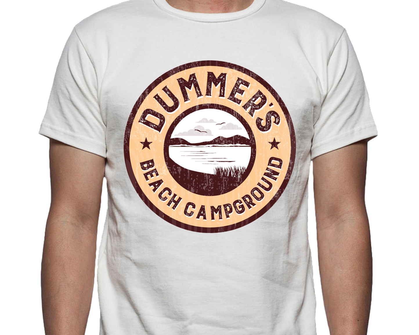 T-Shirt Design for Dummer"s Beach Campground