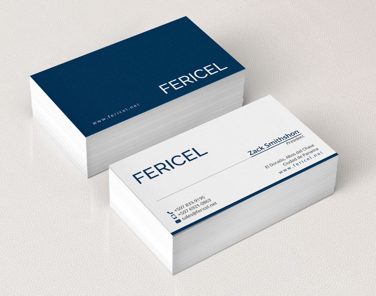 Business Card & Stationery Design for FERICEL