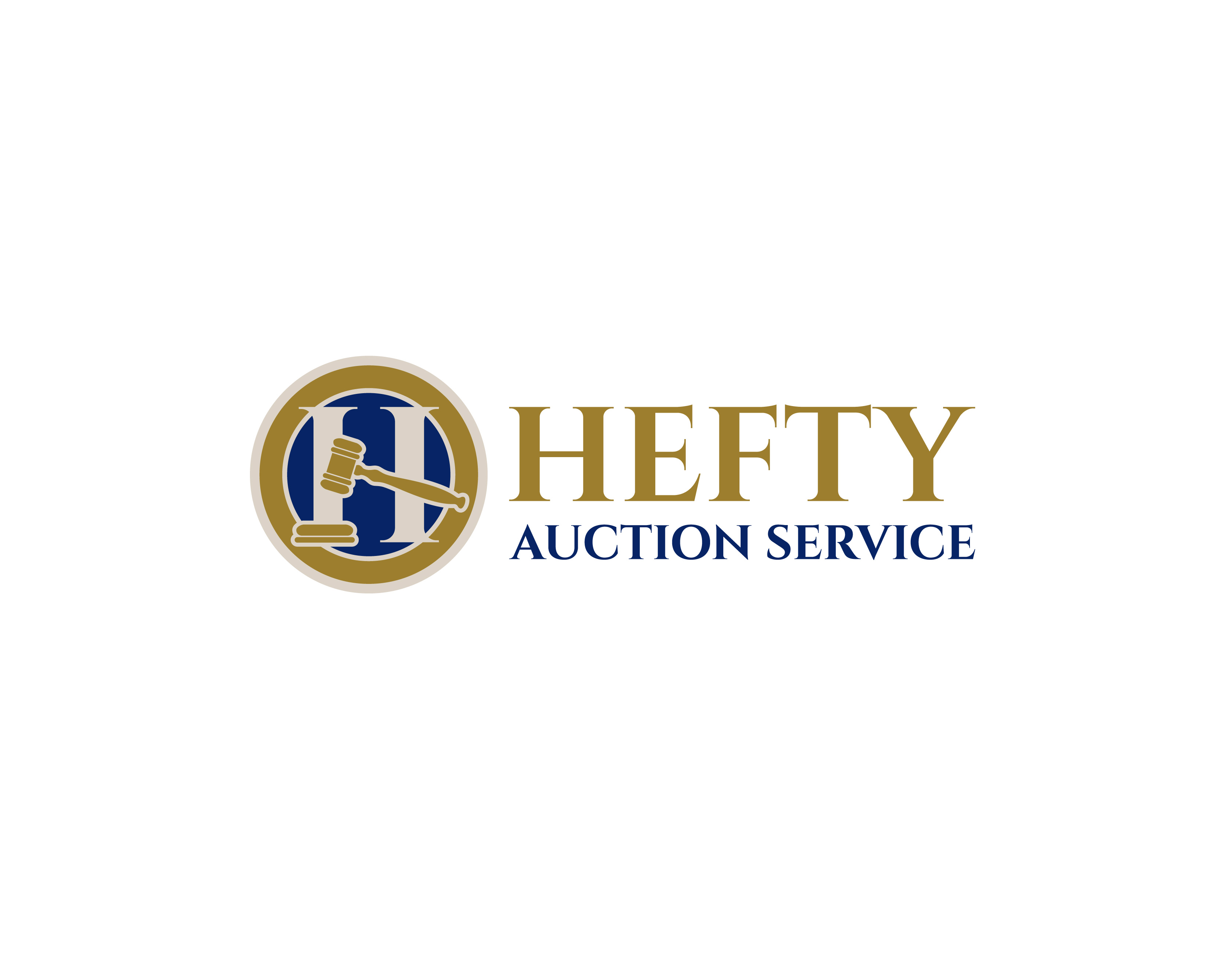 Logo Design for Hefty Auction Service