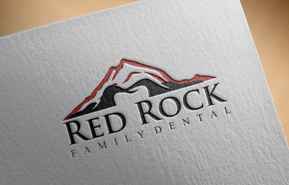Logo Design for Red Rock Family Dental