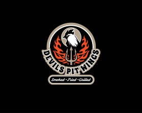 Devils Pit Wings entry by ikdesign