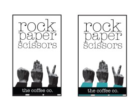 Rock, Paper, Scissors, the coffee co entry by quimcey