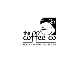 Rock, Paper, Scissors, the coffee co entry by LOGOWORLD