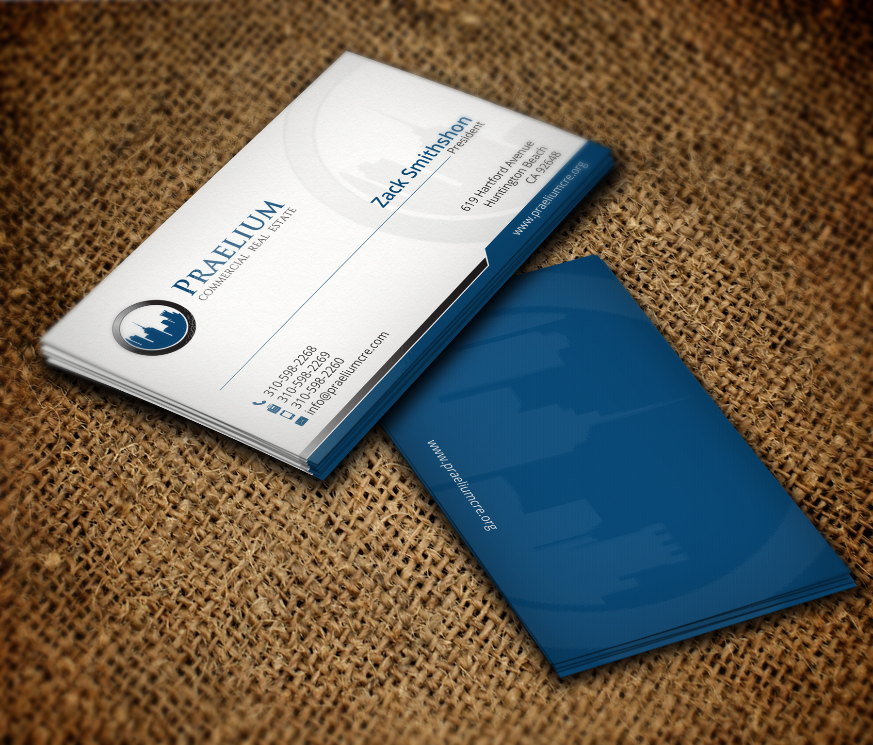 Business Card & Stationery Design for Praelium