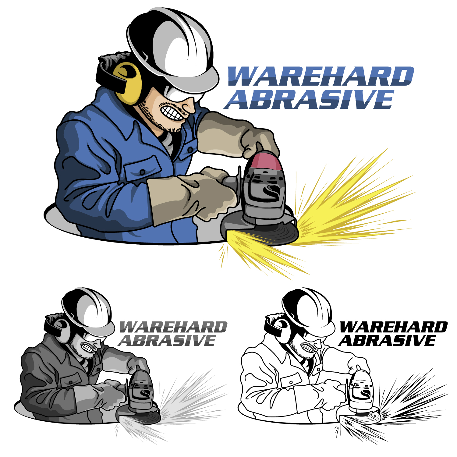 Graphic Design for WAREHARD ABRASIVE