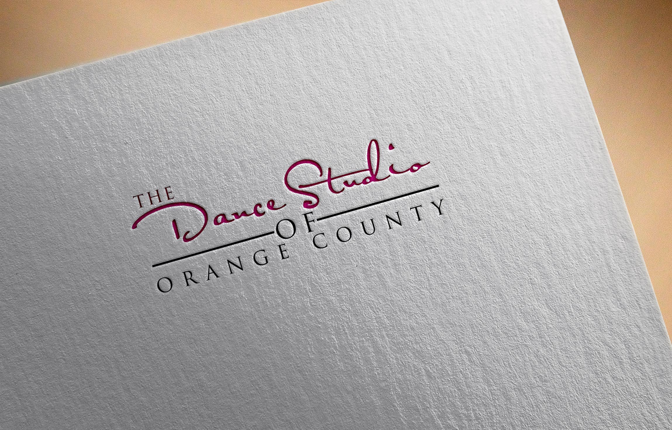 Logo Design for The Dance Studio of Orange County 