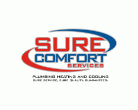Sure Comfort Services Plumbing Heating And Cooling entry by pingpong