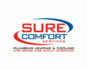 Winning entry: Sure Comfort Services Plumbing Heating And Cooling entry by pingpong