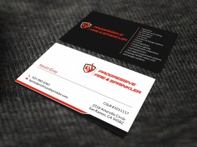 Progressive Fire &amp; Sprinkler Service entry by skyford412