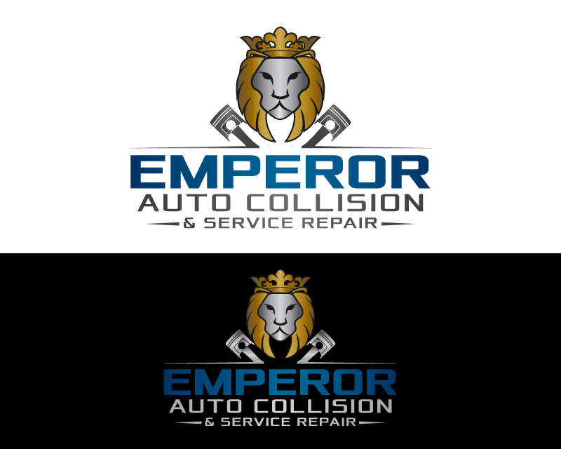 Logo Design for EMPEROR Auto Collision &amp; Service Repair