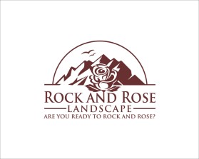 Rock and Rose Landscape entry by Nirajbhai Morarbhai Dhimmar