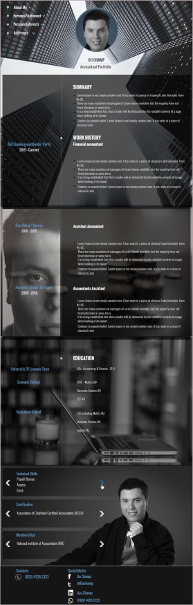 Resume for accounting entry by ajmganga