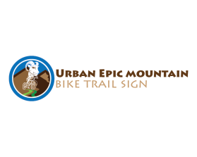 Urban Epic (mountain bike trail sign/logo) entry by drifel abderrahmane