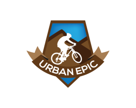 Urban Epic (mountain bike trail sign/logo) entry by drifel abderrahmane