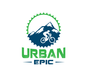 Urban Epic (mountain bike trail sign/logo) entry by Vicente I. Senajon Jr.