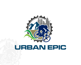 Urban Epic (mountain bike trail sign/logo) entry by Jamingil Papulo
