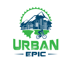 Urban Epic (mountain bike trail sign/logo) entry by Vicente I. Senajon Jr.