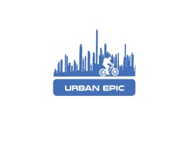 Urban Epic (mountain bike trail sign/logo) entry by temmar mohamed