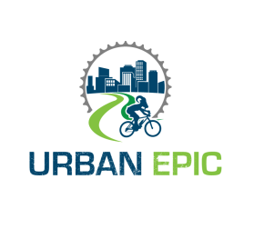 Urban Epic (mountain bike trail sign/logo) entry by Vicente I. Senajon Jr.