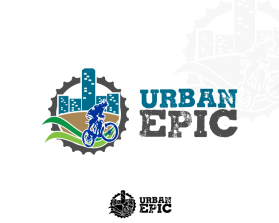Urban Epic (mountain bike trail sign/logo) entry by Jamingil Papulo