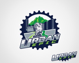 Urban Epic (mountain bike trail sign/logo) entry by CARLO ALMONTE