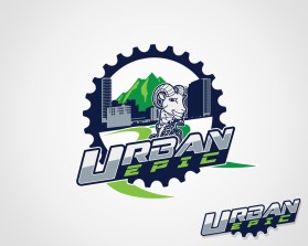 Urban Epic (mountain bike trail sign/logo) entry by CARLO ALMONTE