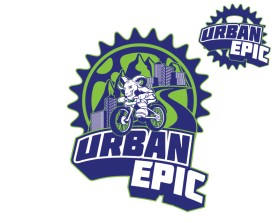 Urban Epic (mountain bike trail sign/logo) entry by Jo Vincent Bonifacio