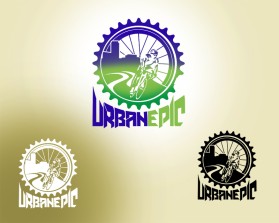 Urban Epic (mountain bike trail sign/logo) entry by Jesus Roberto Lim